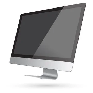 Modern digital computer Stock Illustration