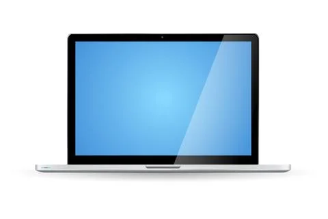 Modern digital computer Stock Illustration