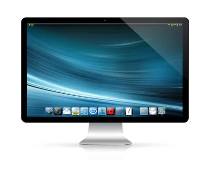 Modern digital computer Illustration