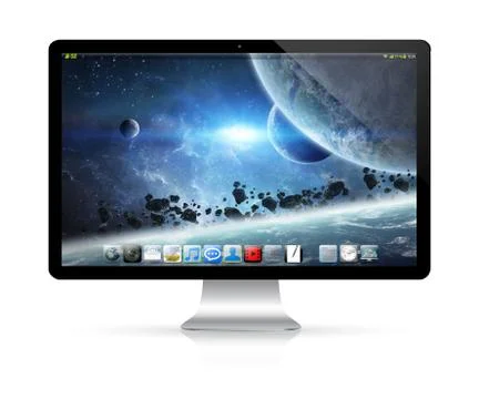 Modern digital computer 스톡 일러스트