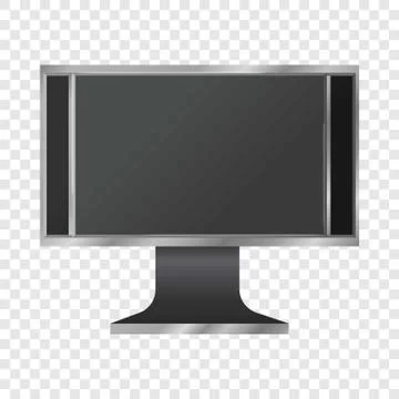 Modern digital computer screen mockup イラスト素材