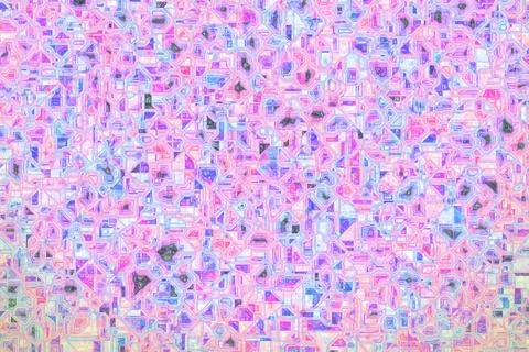 Modern digital crystalline pattern computer graphics texture background Stock Illustration