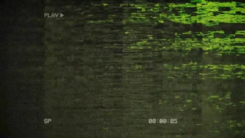 Modern Digital Glitch Effect Stock Footage 327950852