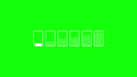 Modern digital loading progress bar animation on green screen for user inte.. 스톡 동영상 341531298