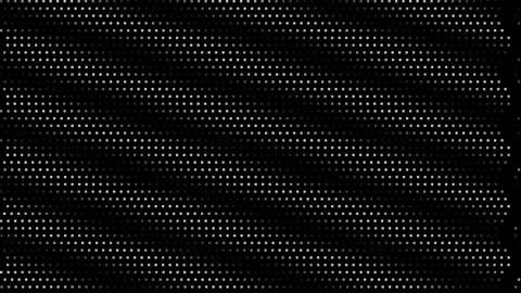 Modern digital pattern with alternating dots in black and white colors Stock Footage 336995467