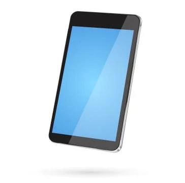 Modern digital phone Иллюстрация