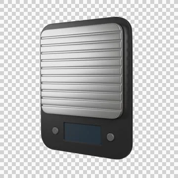 A modern digital scale Stock Illustration