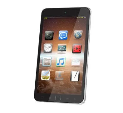 Modern digital smart phone Иллюстрация