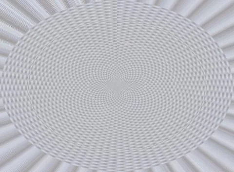 Modern digital spiral pattern in silver Stock Illustration