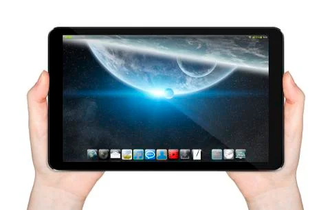 Modern digital tablet Stock Illustration