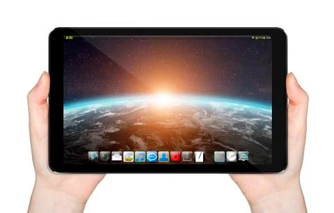 Modern digital tablet Stock Illustration