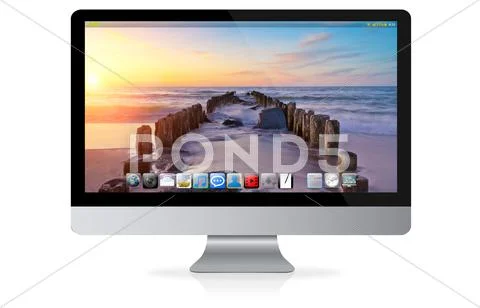 Modern digital tech device Stock-Illustration