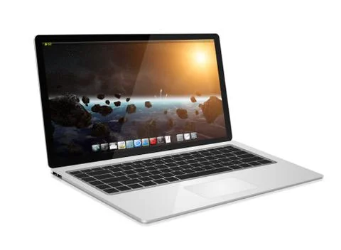 Modern digital tech device Stock Illustration