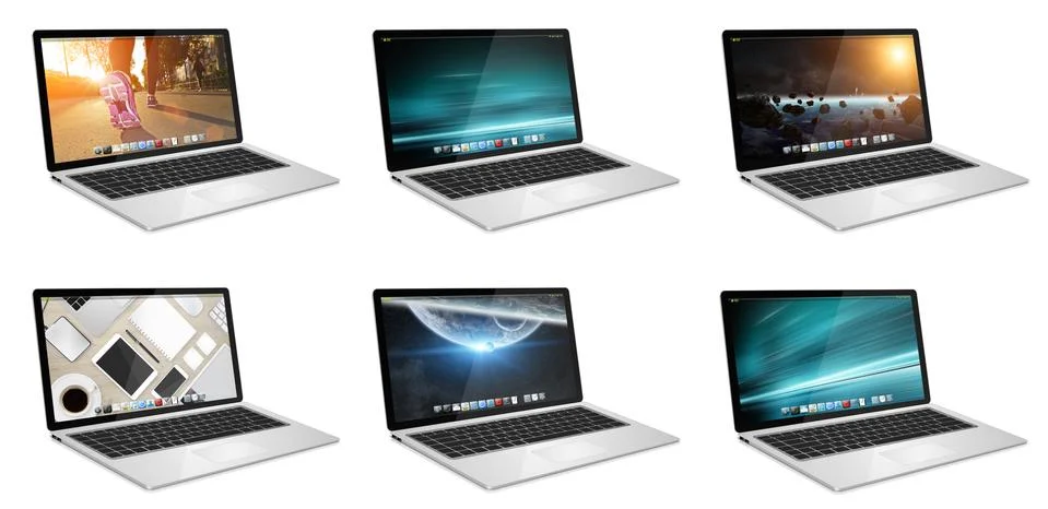 Modern digital tech device Stock Illustration