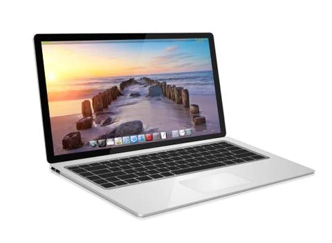 Modern digital tech device Stock Illustration