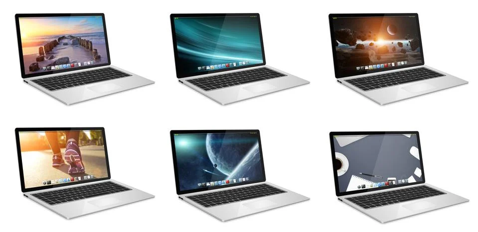 Modern digital tech device Stock Illustration