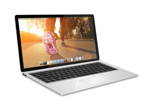 Modern digital tech device Illustration