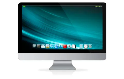 Modern digital tech device Stock Illustration