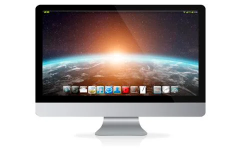 Modern digital tech device Stock-Illustration