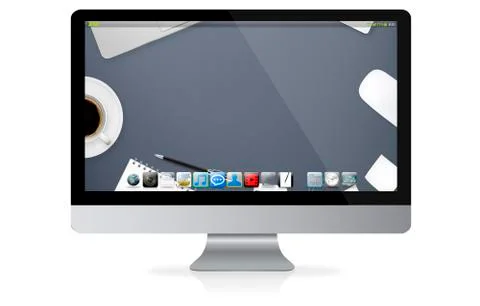 Modern digital tech device Stock Illustration