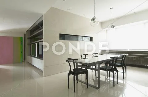 Modern Dining Room And Dining Table