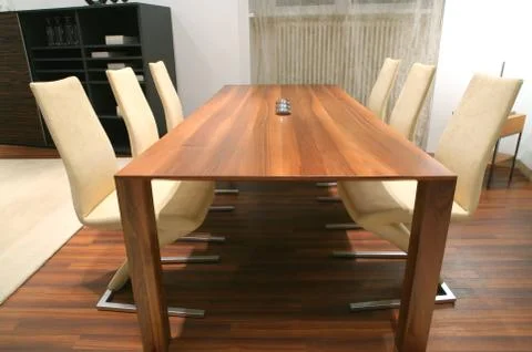 Modern Dining Room Stock Photos