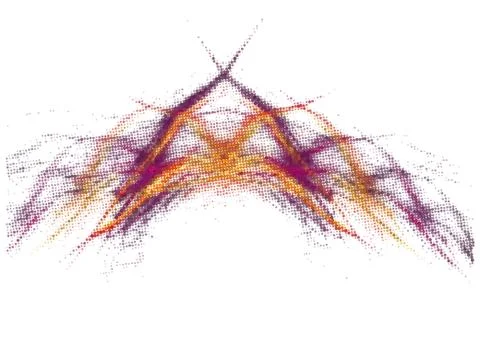 Modern Dot-Style Splash Pattern イラスト素材
