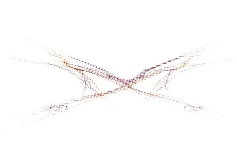 Modern Dot-Style Splash Pattern Stock Illustration