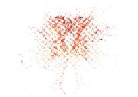 Modern Dot-Style Splash Pattern Stock Illustration