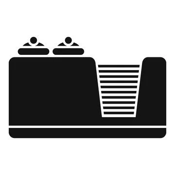 Modern double electric toaster making delicious toasts icon Stock Illustration