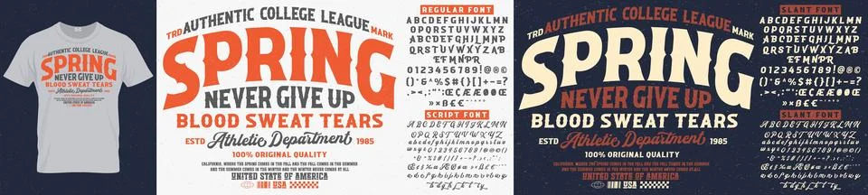 Modern Double Line Vector Font Alphabet Parallel Line Typography Illustrazione stock