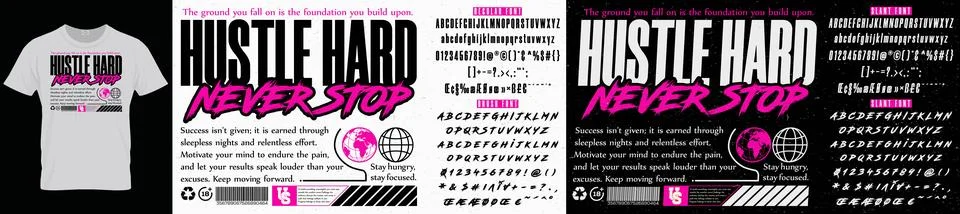 Modern Double Vector Line Font Decorative Alphabet Set Illustrazione stock