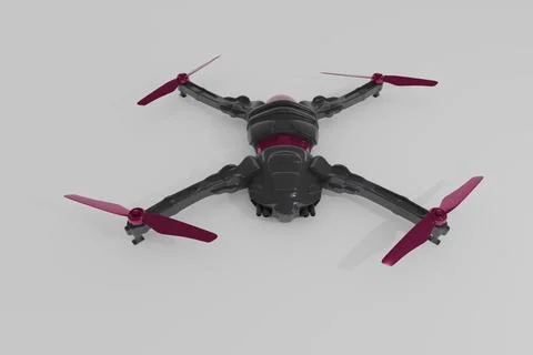 Modern drone model 스톡 일러스트