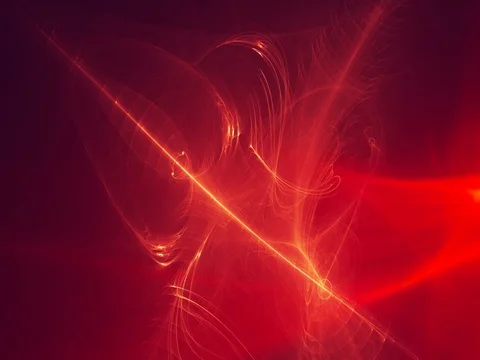 Modern dynamic 4K high resolution color background with digital flame fractal Stock Footage 73968204