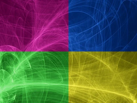Modern dynamic 4K high resolution color background with digital flame fractal Stock Footage 74268858