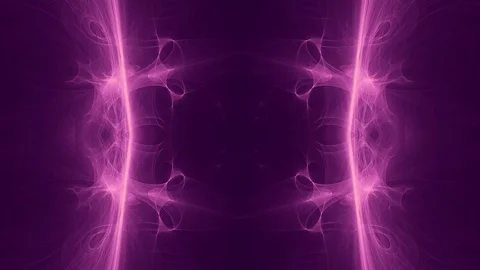 Modern dynamic 4K high resolution color background with symmetry. Flame fractal. 動画素材 78731700