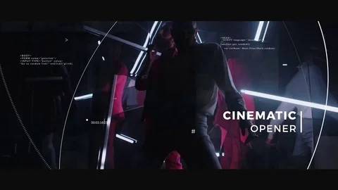 Modern Dynamic Opener  After Effects	Stock