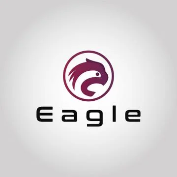 Modern Eagle vector logo design template inspiration 스톡 일러스트