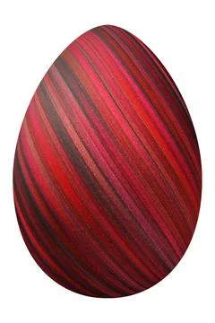 Modern Easter Egg, multicolored Egg 库存插图