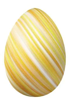 Modern Easter Egg, multicolored Egg 库存插图