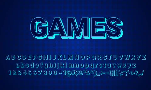 Modern editable text style effect. Editable font style. Vector Illustration Stock Illustration