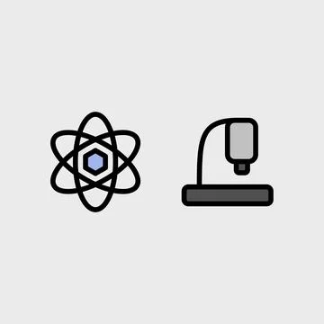 Modern education and school vector symbol set イラスト素材