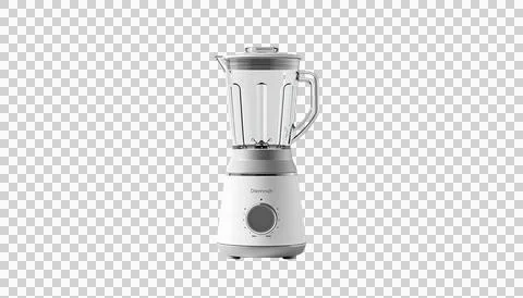Modern electric blender featuring a clear glass pitcher Stock Illustration