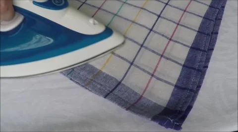 Modern electric iron Stock Footage 45980822