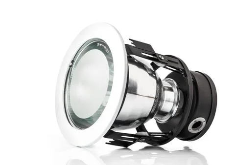 Modern electric lamp Stock Photos
