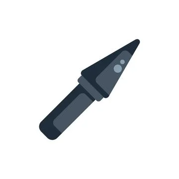 Modern electric soldering iron for electronics repair イラスト素材
