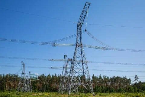 Modern electric technologies Stock Photos