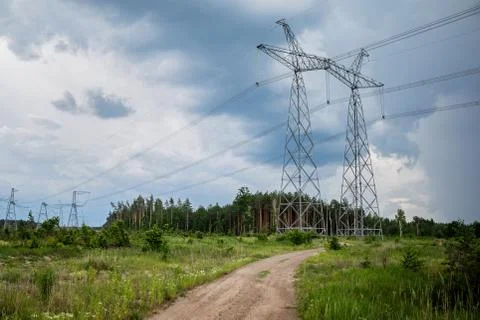 Modern electric technologies Stock Photos