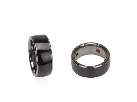 Modern electronic gadget-smart ring Stock Photos