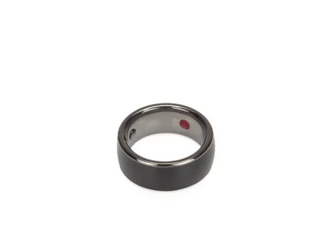 Modern electronic gadget-smart ring Stock Photos